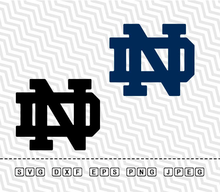 Download SVG Notre Dame Fighting Irish Logo Vector Layered Cut File