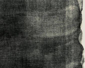 Nani Iro BEAU Yin Yang Kokka Japanese Fabric - Peinture a l'eau I - nep double gauze - 50cm