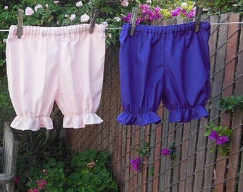 Ready now! PINK Toddler 4T Basic Bloomers Cotton