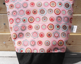 Insulated Lunch Bag - Pink Dot