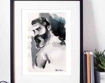 Homo man naakt