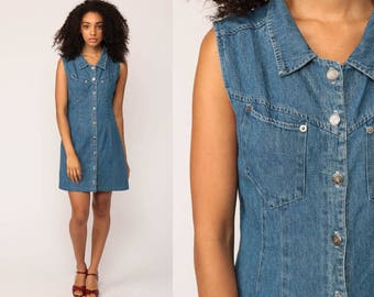Denim Mini Dress