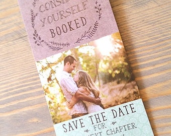 save the date bookmark, bookmark save the date, save the date, save the dates, bookmark, bookmark invitation, blush, mint, bookmark, silver