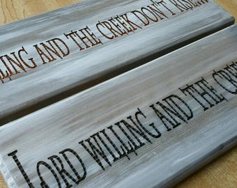 wood rise creek lord don sign willing holder acrylic bottle paint