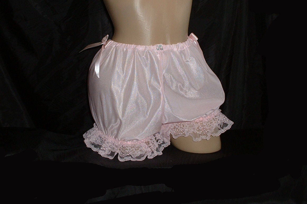 Pink Tricot Short Bloomer Panties