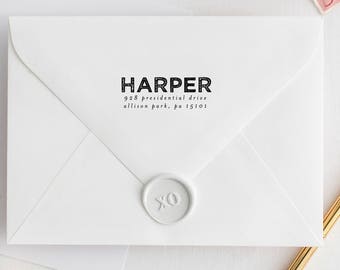 Self Inking Return Address Stamp, Calligraphy Address Stamp, Personalized Address Stamp, Wedding Stamp, Custom Address Stamp, Wedding Stamp