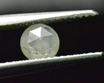 5mm white diamond rose cut 0.455ct 5 by 2mm ethical conflict free