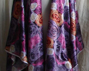 PDF Crochet Pattern Indian Summer Ruana Wrap Shawl