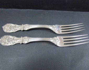 two Reed & Barton Francis I Sterling Silver Dinner Fork