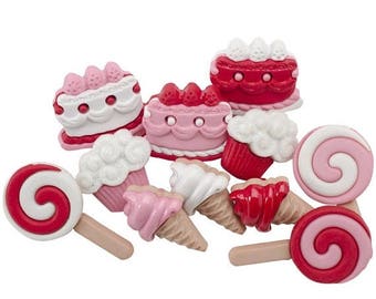 25% OFF SALE Sweet Tooth Buttons