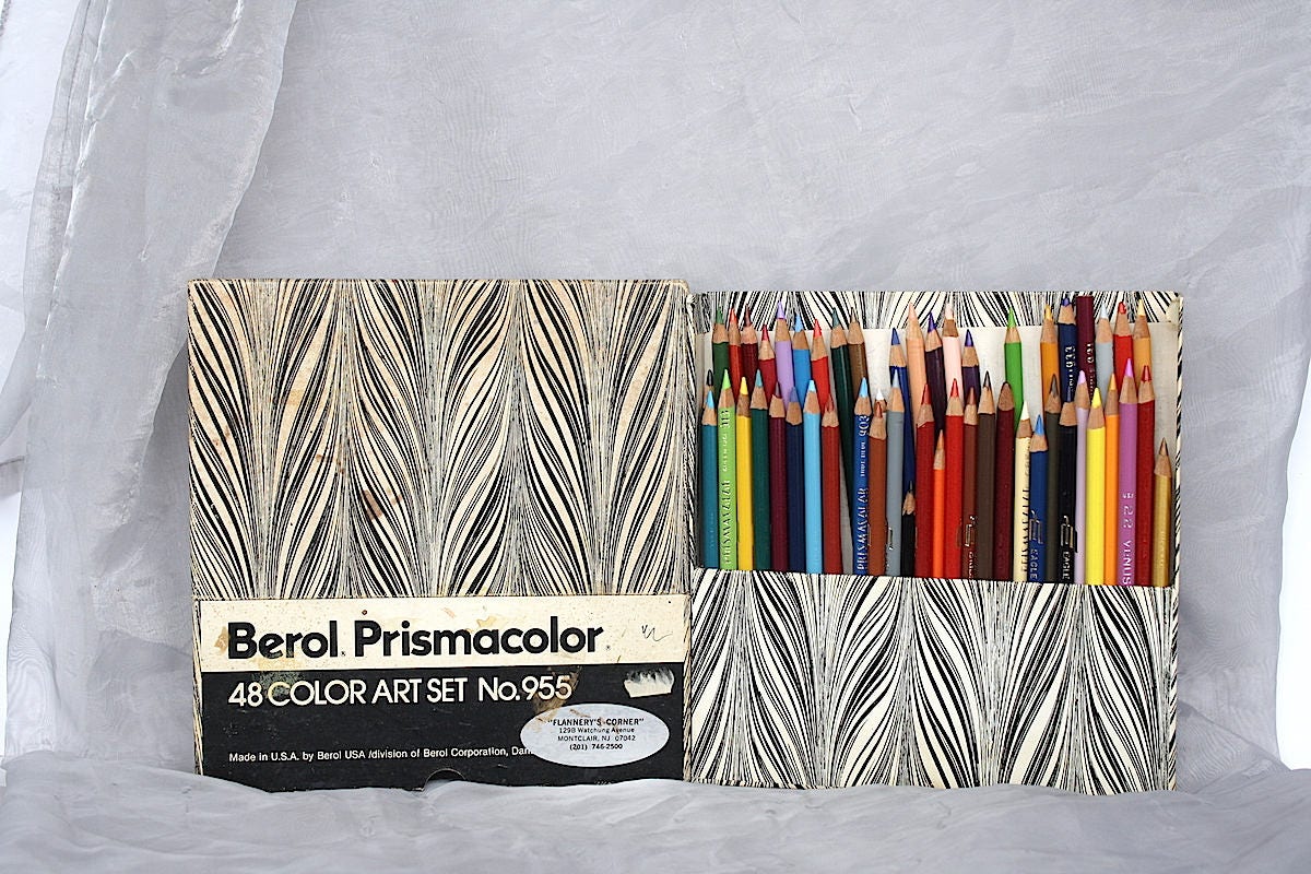 Vintage Colored Pencils Eagle Prismacolor Colored Pencils Vintage