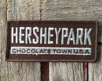 Hershey Park Chocolate Town USA Souvenir Travel Patch