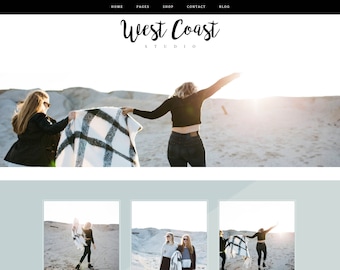 Wordpress Theme & Brand Suite - West Coast