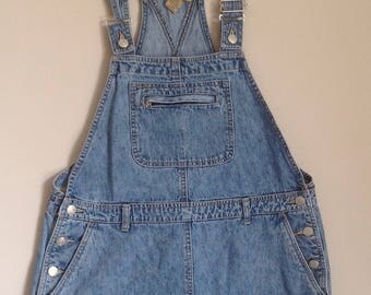 Vintage Bib overalls denim jean short all women's bib overalls men's shortalls salopette femme dungarees short bib overalls