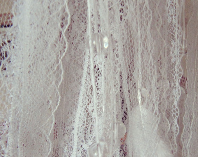 Boho Wedding Dreamcatcher - Custom Design Wedding Decor - Photo Backdrop - Rustic Wedding Wall Hanging Decor - White Dream Catcher
