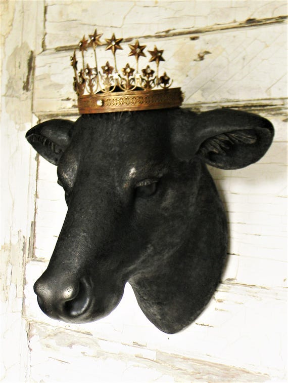 Faux Cow Head Faux Taxidermy Faux Taxidermy Cow Head Cow