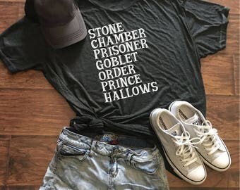 Harry Potter Book Squad Tee