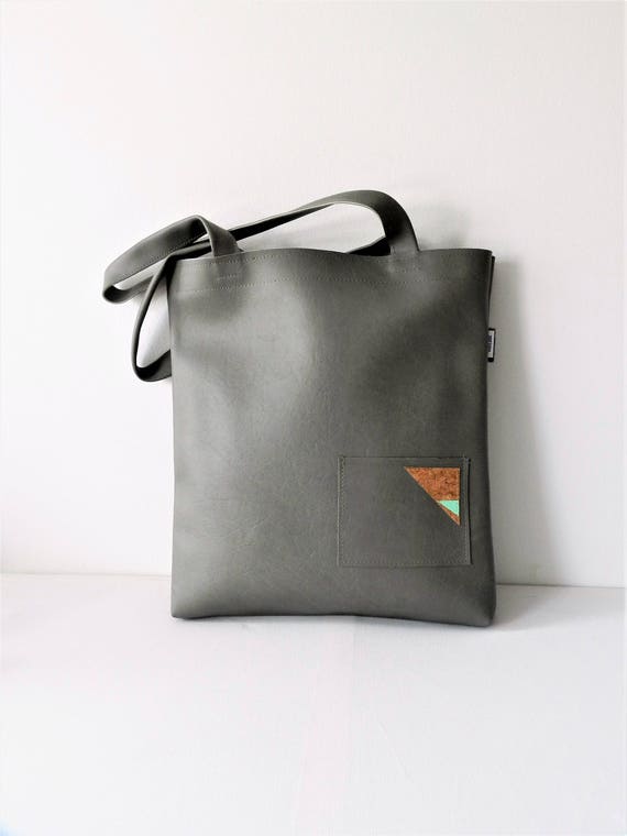 next grey tote bag