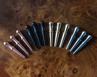 12 Metal Cribbage Board Pegs