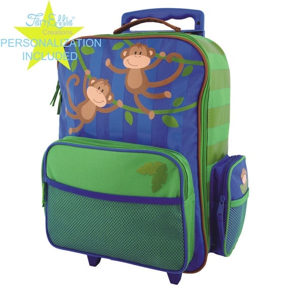 MONKEY Stephen Joseph Classic Rolling luggage