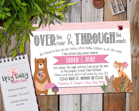 Long Distance Baby Shower Invitations 9