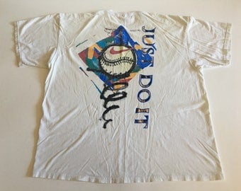 Vintage Nike Shirt XXL Just Do It Baseball
