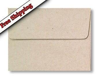 Beach Kraft 70lb Envelopes for Invitations Response Announcement Wedding Enclosures Shower