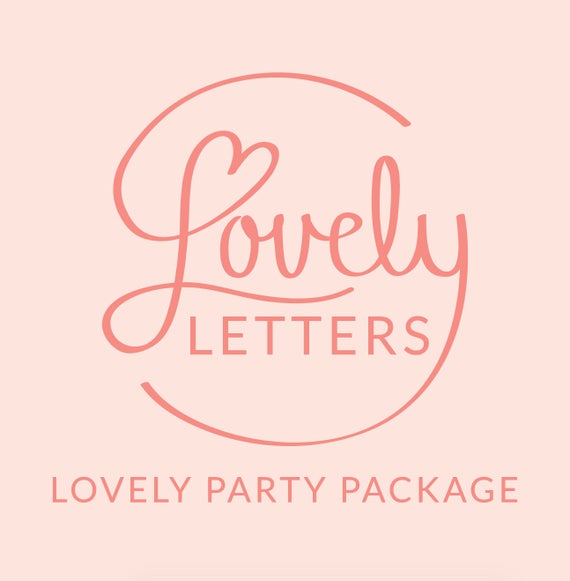 Lovely Party Package / Party Add on Designs / Invitation NOT