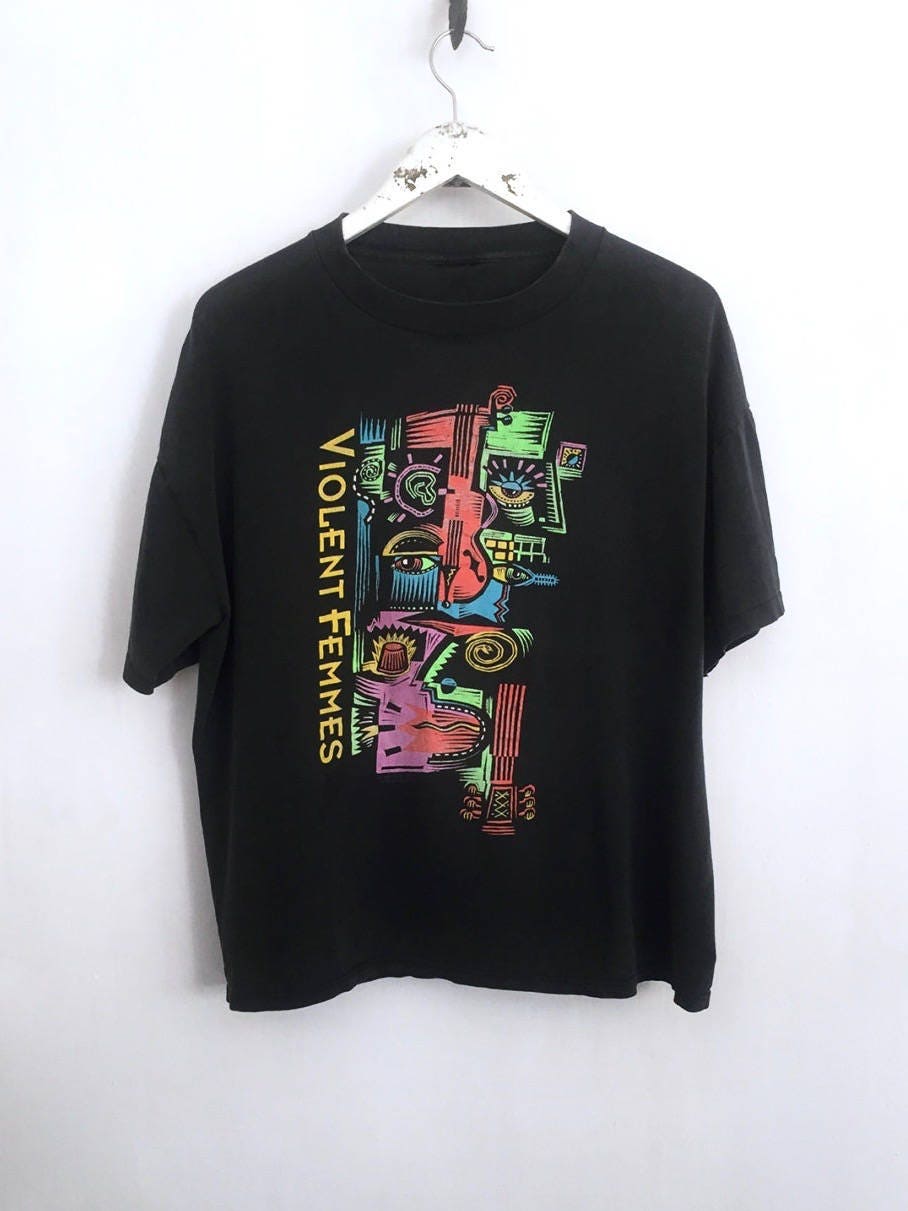 Violent Femmes shirt 1992 vintage t shirt band t-shirts 90s