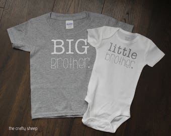 Big Brother Little Brother Tee Set