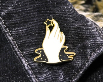 Cosmic Touch Enamel Pin
