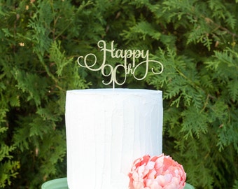 90th birthday party,90th birthday cake topper, ninetieth birthday decorations, 90th birthday decorations,ninety cake topper, 90 party decor