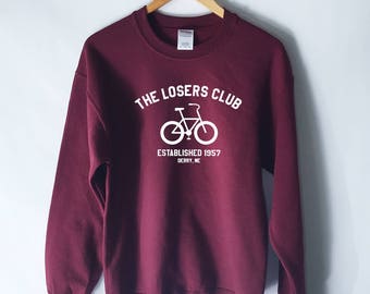 The Losers Club Sweatshirt - It Sweatshirt - Stephen Kings It - Halloween Sweatshirt - Pennywise Sweatshirt - You'll Float Too Creepy Clown