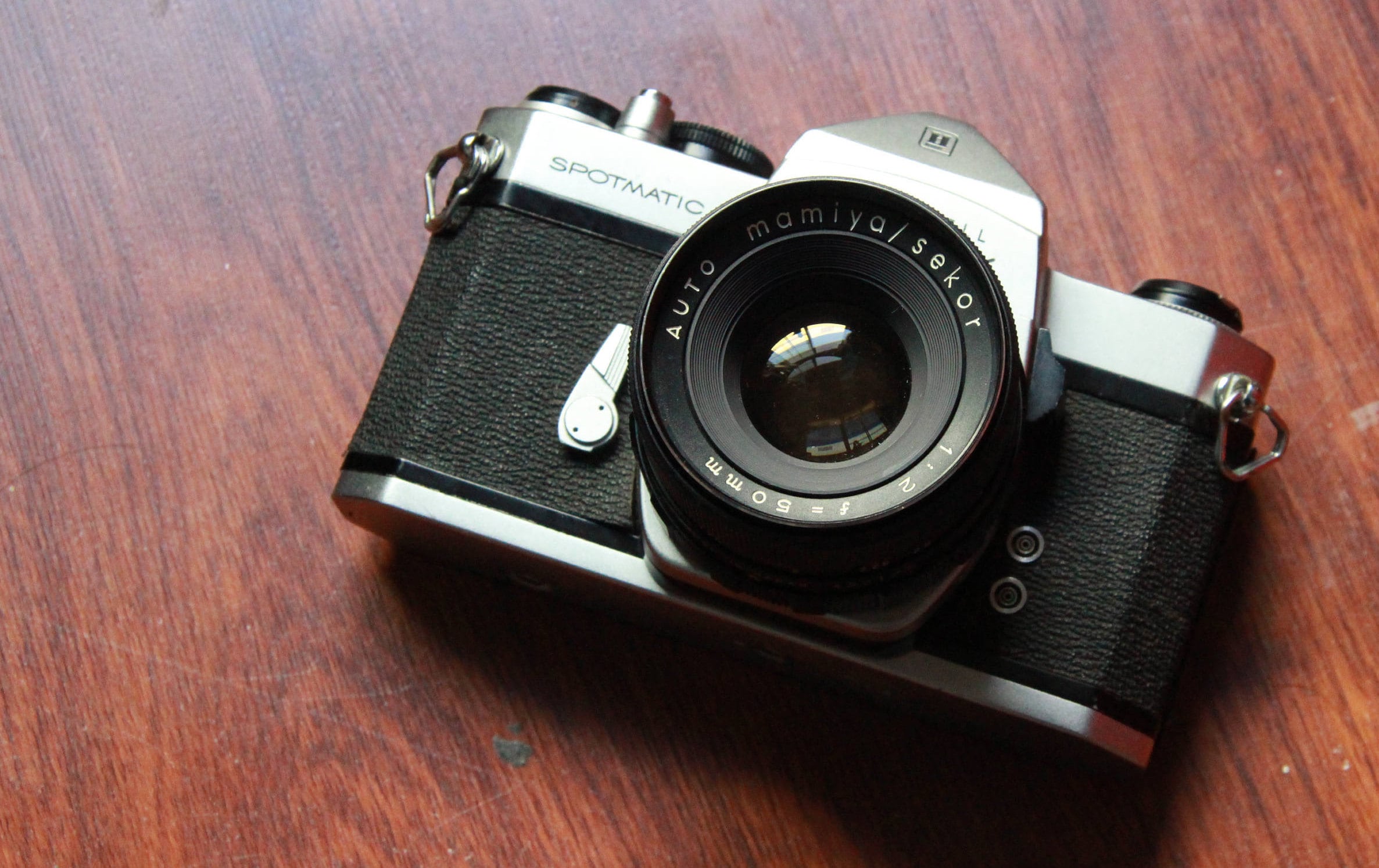 Pentax Spotmatic with 50mm Prime Lens from AlCamera on Etsy Studio