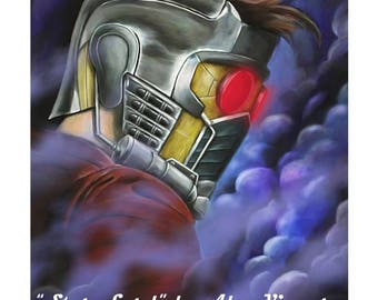Limited Edition 16x20 Print: "Star-Lord"