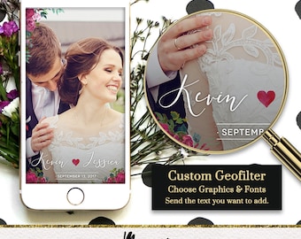 Custom Snapchat Geofilter Roses / Wedding Snapchat Filter Wedding Snapchat Geofilter Bachelorette Snapchat Bridal Party filter Engagement