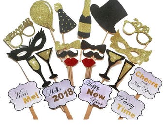 New year photo booth | Etsy
