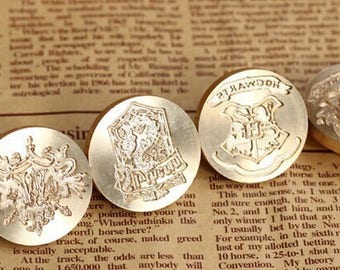 SALE - Hogwarts\\ Harry Potter Inspired Wax Seal Stamp // Sealing Wax Seal Stamp Post Decorative (DIY Sealing Stamp For Wedding Invitation)
