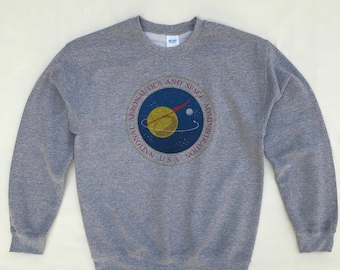 Nasa Shirt Astronaut Crop Top Sweatshirt Sweater
