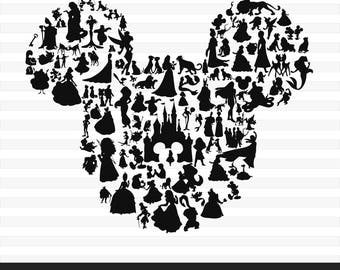 Free Free 208 Disney Character Mickey Head Svg SVG PNG EPS DXF File