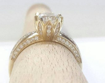 handmade trio ring vintage ring swarovski stone ring ring rings unique wedding - Wedding Rings Unique handmade trio ring vintage ring swarovski stone ring ring rings unique wedding - Wedding Rings Unique