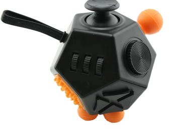 12 SIDED FIDGET CUBE With Even More Stimming Options to Keep Your Hands Busy and Your Mind Focused/Adhd,Add,Autism,Stress & Anxiety Relief