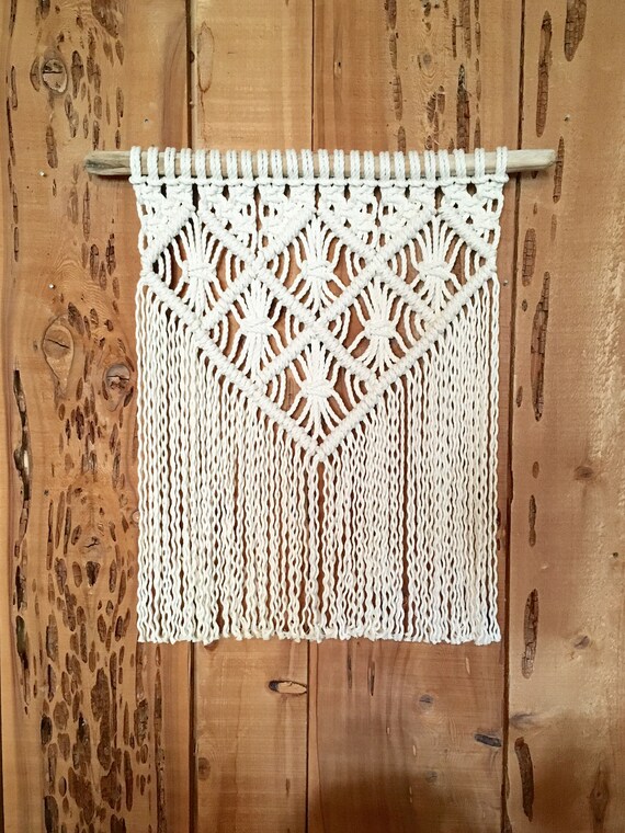 Large Modern Macrame wall hanging statement piece