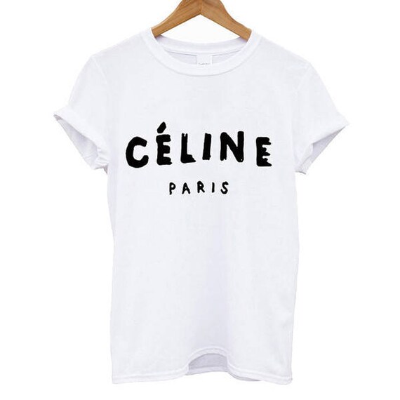CELINE PARIS T-shirt 2017 Fashion Feminism Tee Women's