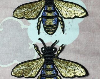 Sew on patch, Big bee patch