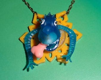 Trophy: Mars Monster blue (pendant on chain)