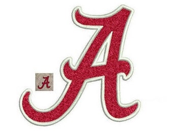 Alabama Embroidery Design - 4 sizes instant download