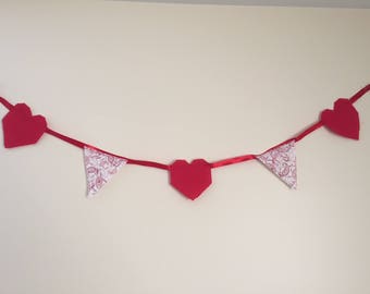Heart banner | Etsy