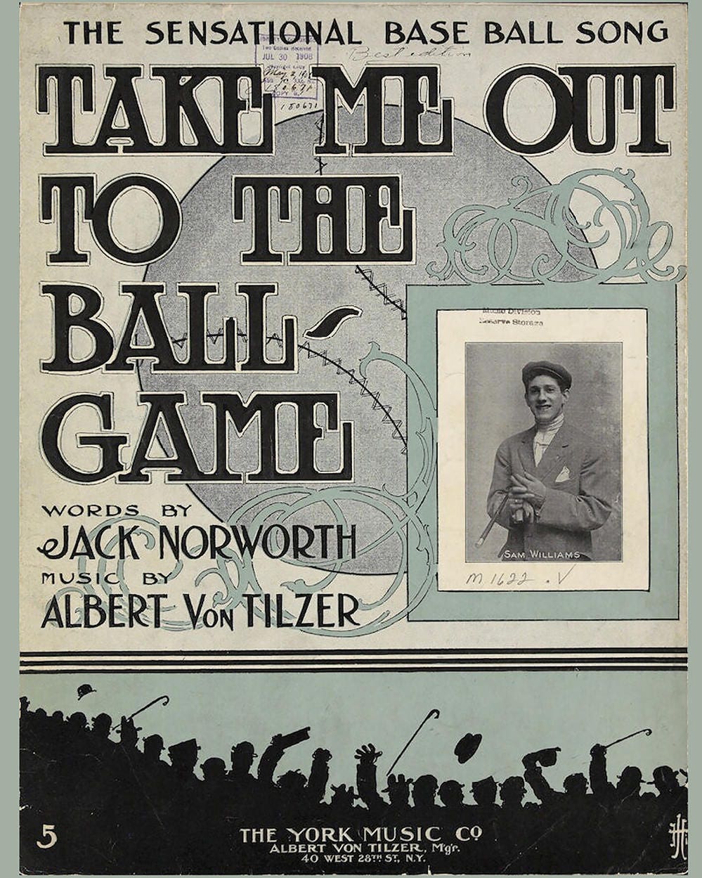 Take me out to the ball game America's Baseball song