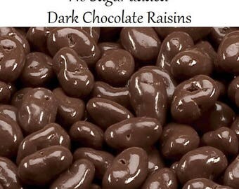 No Sugar Added Dark Chocolate Raisins